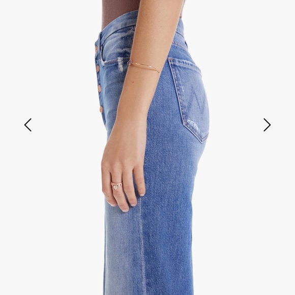 MOTHER The Pixie Roller Ankle Fray Jeans - Picture 4 of 5